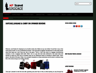 my-travel-luggage.com screenshot