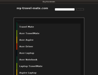 my-travel-mate.com screenshot