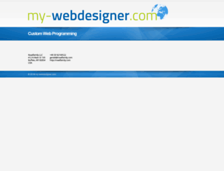 my-webdesigner.com screenshot