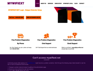 my-wifiext.net screenshot