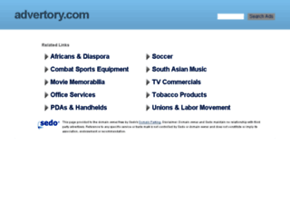 my.advertory.com screenshot