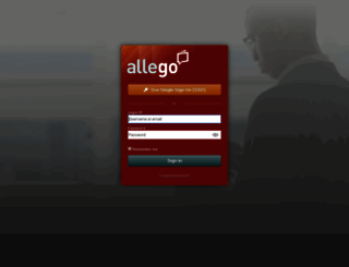 my.allego.com screenshot
