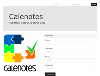 my.calenotes.com screenshot