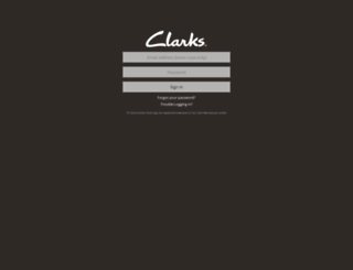 my.clarks.com screenshot