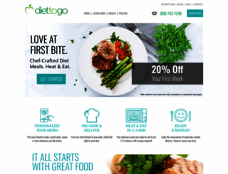 my.diettogo.com screenshot