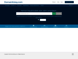 my.domainkolay.com screenshot