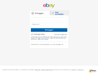 my.ebay.de screenshot