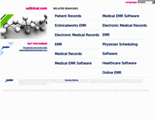 my.eclinical.com screenshot