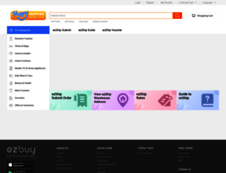 my.ezbuy.com screenshot