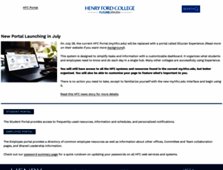 my.hfcc.edu screenshot