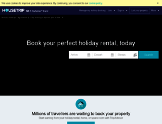my.housetrip.com screenshot