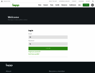 my.iapp.org screenshot