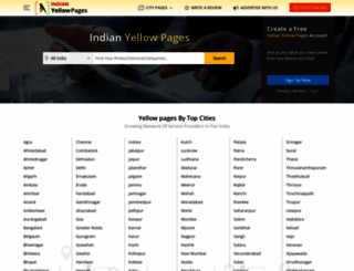 my.indianyellowpages.com screenshot