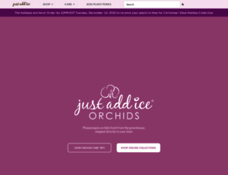 my.justaddiceorchids.com screenshot