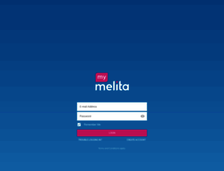 my.melita.com screenshot