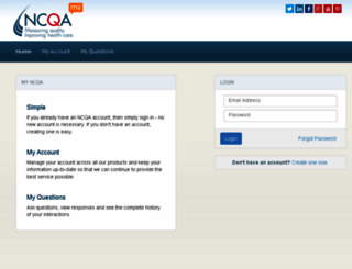 my.ncqa.org screenshot