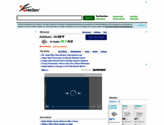 my.netzero.net screenshot
