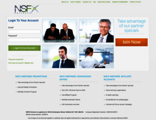 my.nsfxaffiliates.com screenshot