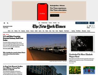 my.nytimes.com screenshot