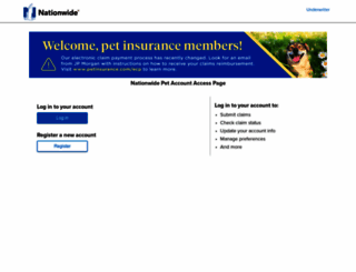my.petinsurance.com screenshot