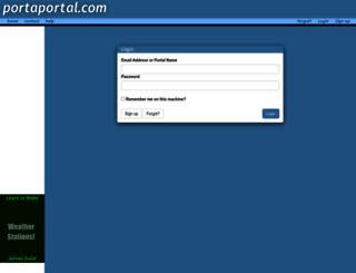 my.portaportal.com screenshot