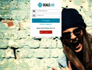 my.scalelab.de screenshot