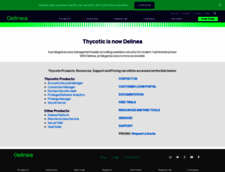 my.thycotic.com screenshot
