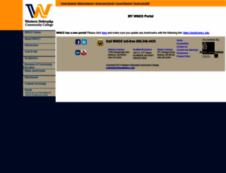 my.wncc.edu screenshot