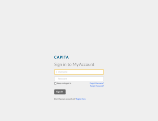 myaccount.capita-cs.co.uk screenshot