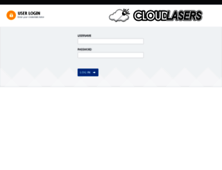 myaccount.cloudlasers.com screenshot
