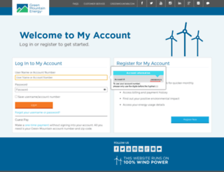 myaccount.greenmountain.com screenshot