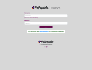 myaccount.myrepublic.co.id screenshot