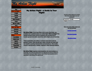myairlineflight.com screenshot