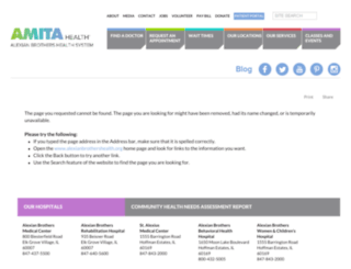 myalexianhealth.org screenshot