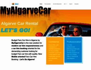 myalgarvecar.com screenshot