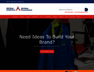 myallstarpromotions.com screenshot