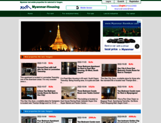 myanmar-housing.com screenshot