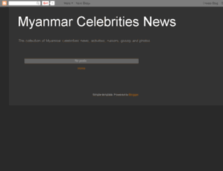 myanmarcelebritiesnews.com screenshot