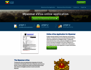 myanmaronlinevisa.org screenshot