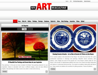 myartmagazine.com screenshot