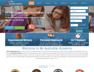 myaustralianacademy.com screenshot