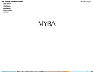 myba-association.com screenshot