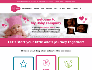 mybabycompany.co.uk screenshot