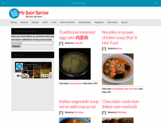 mybabyrecipe.com screenshot