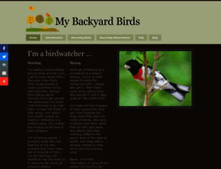 mybackyardbirds.com screenshot