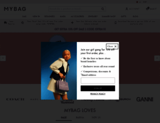 mybag.co.uk screenshot