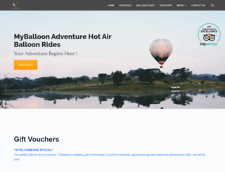 myballoonadventure.com screenshot