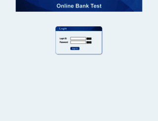 mybanktest.com screenshot