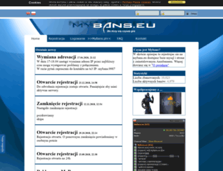 mybans.eu screenshot