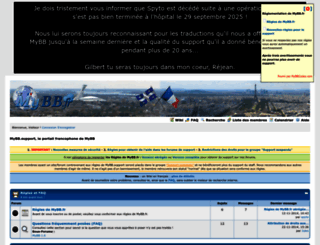 mybb.fr screenshot